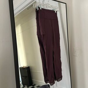 Lululemon purple leggings